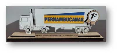 Premiação Pernambucanas: Melhor Transportadora CDA 2021