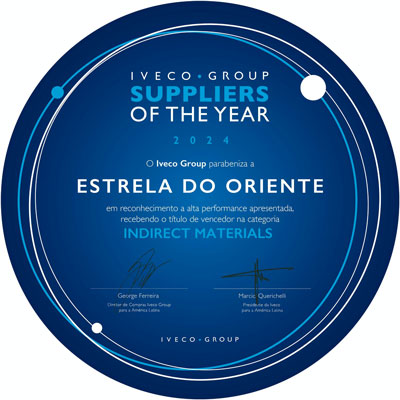 Prêmio Iveco Group Suppliers of the Year 2024, Indirect Materials